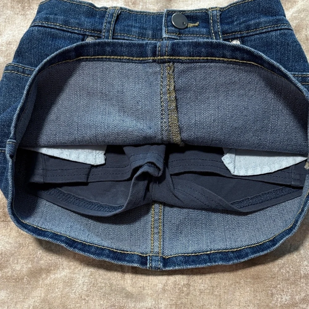 The Children's Place Dark Blue Denim Skirt